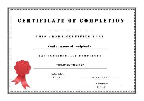 Certificate of Completion 003