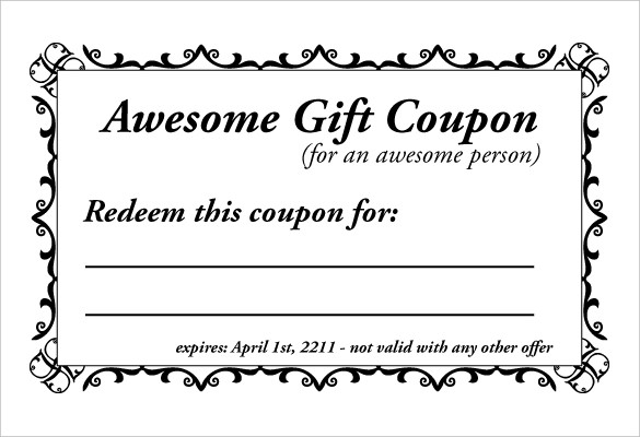 Coupon Gift Template Pertamini Co Massage Coupon Template   The 