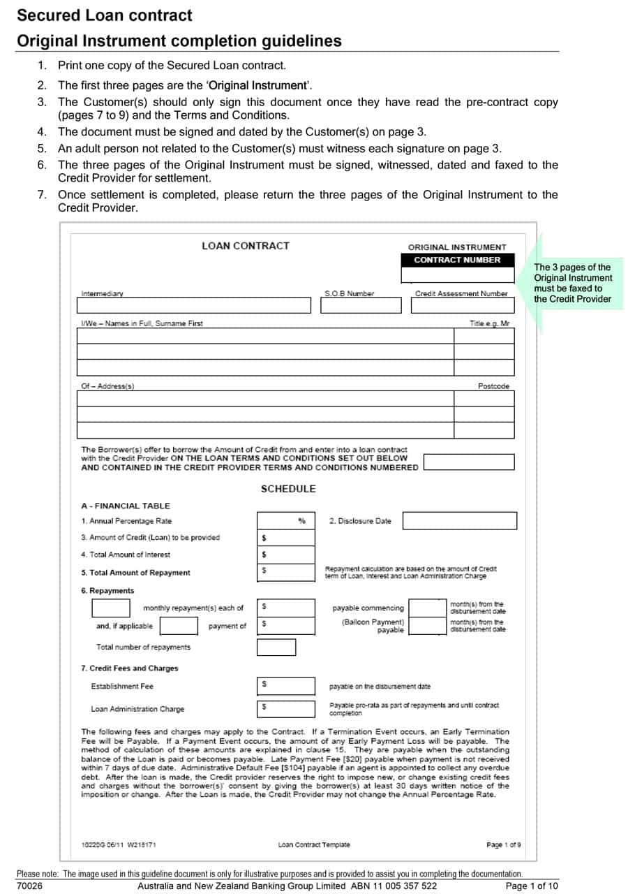 personal family loan agreement template family loan agreement 