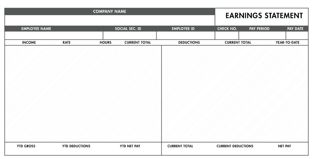 microsoft word pay stub template download a free pay stub template 