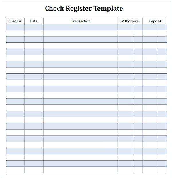 Check Register 9 Download Free Documents In Pdf Printable Check 