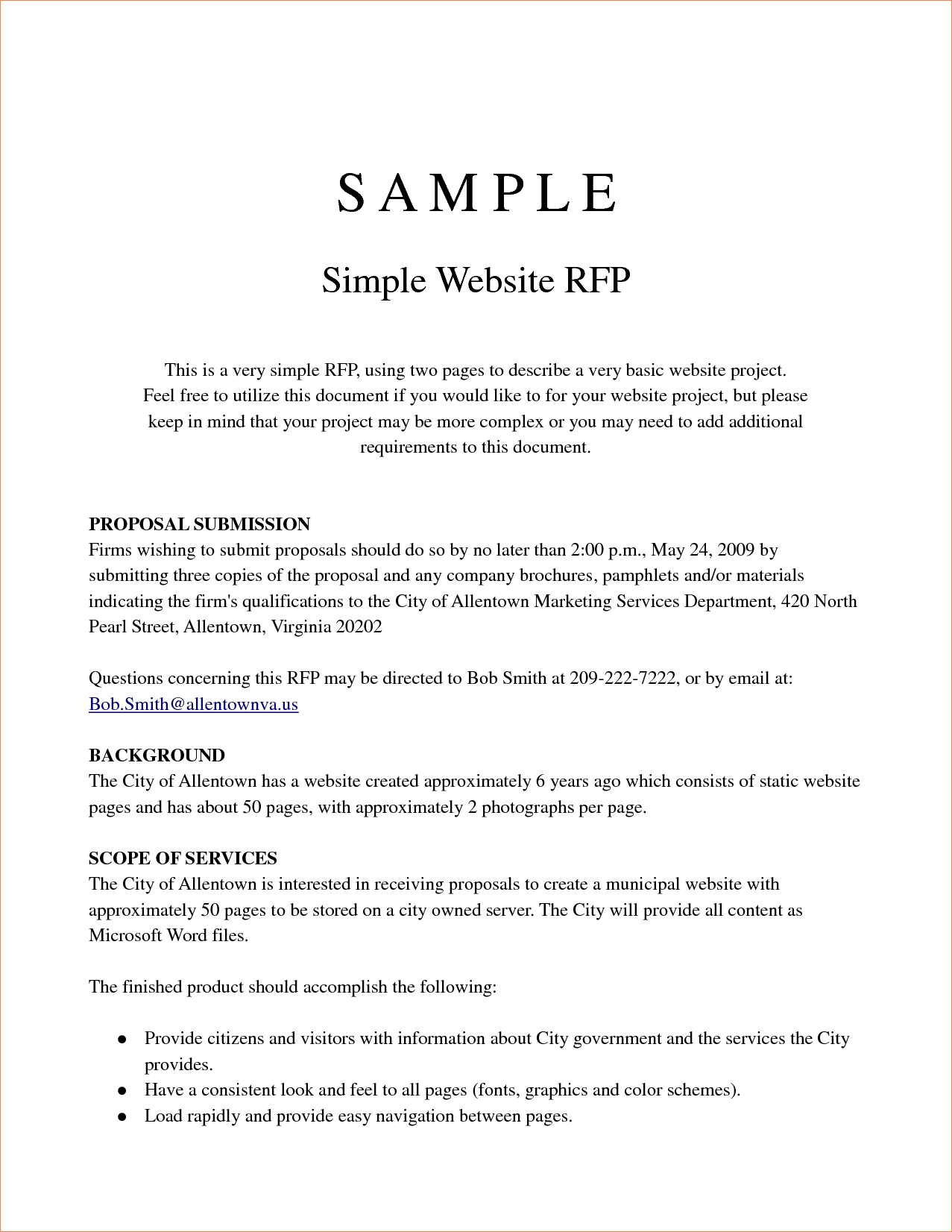 simple rfp template word simple rfp template word twenty hueandi 