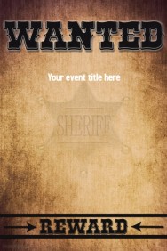 Wanted Poster Templates | PosterMyWall