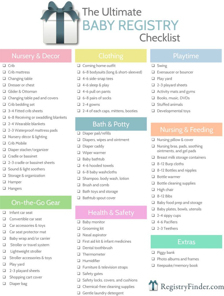 Ultimate Baby Registry Checklist | Pinterest | Baby registry 