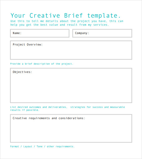 How to Write a Creative Brief: Three Templates + Tons of Examples