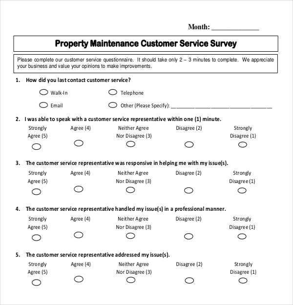 Customer Survey Templates Expinmberproco Samples Of Customer 