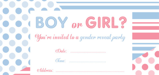 Free Printable Gender Reveal Party Inspirational Gender Reveal 