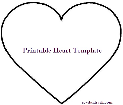 Heart Templates Download Free Documents In Pdf , Word , Psd Inside 