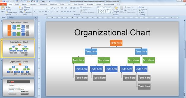 Chart Powerpoint Template   enaction.info