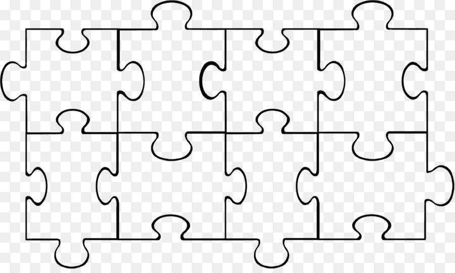 Jigsaw puzzle Coloring book Clip art   Puzzle Template png 