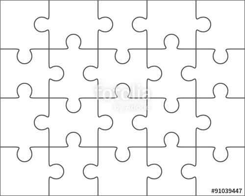 puzzle template 20 pieces template for puzzle pieces free jigsaw 