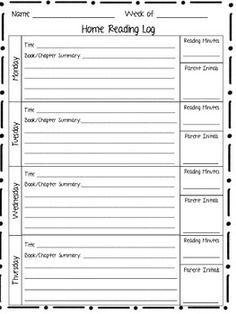 AR Reading Log (For Middle & High School Students) by What 