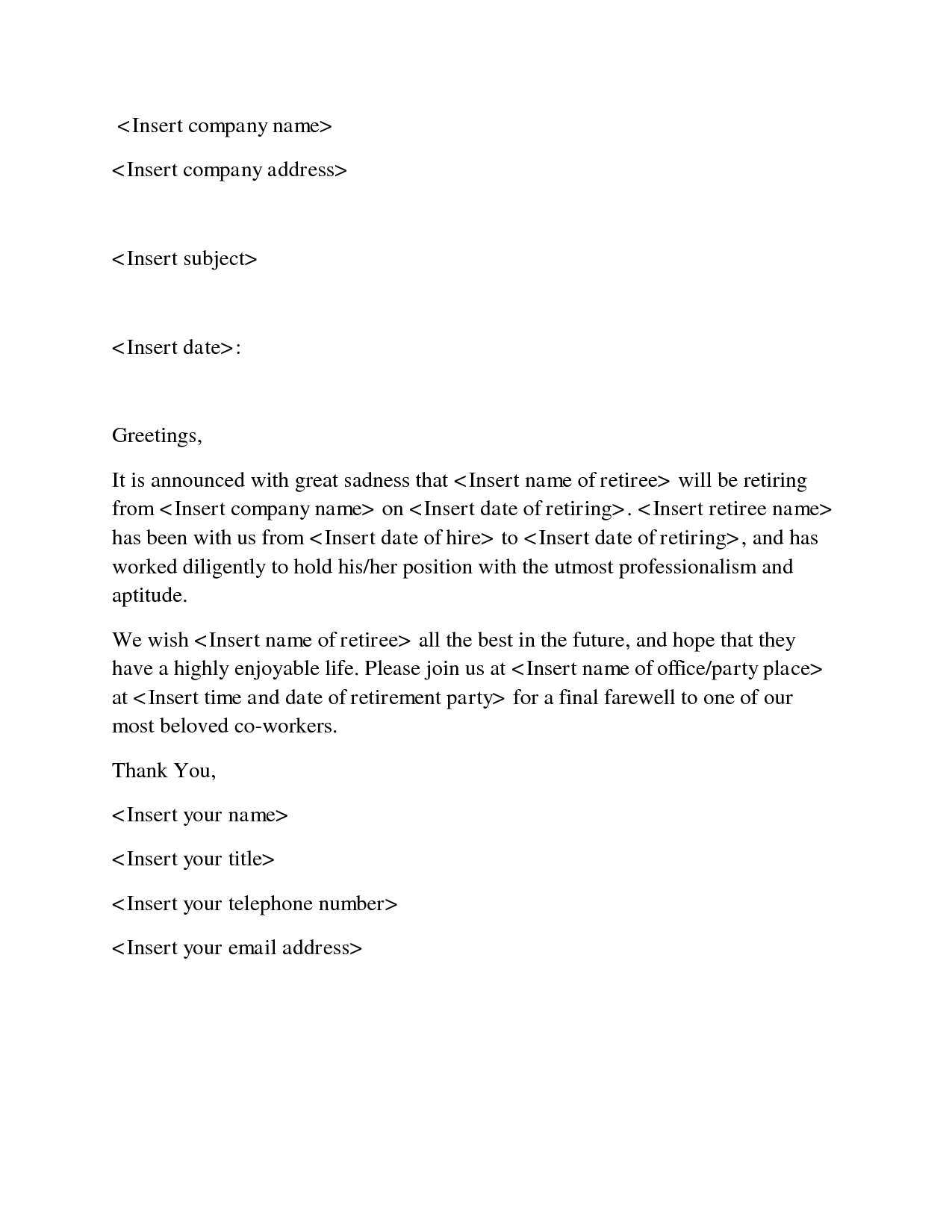 Sample goodbye emails colleagues farewell letter co workers doc by 