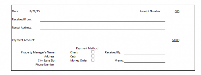 simple receipt form   Ecza.solinf.co